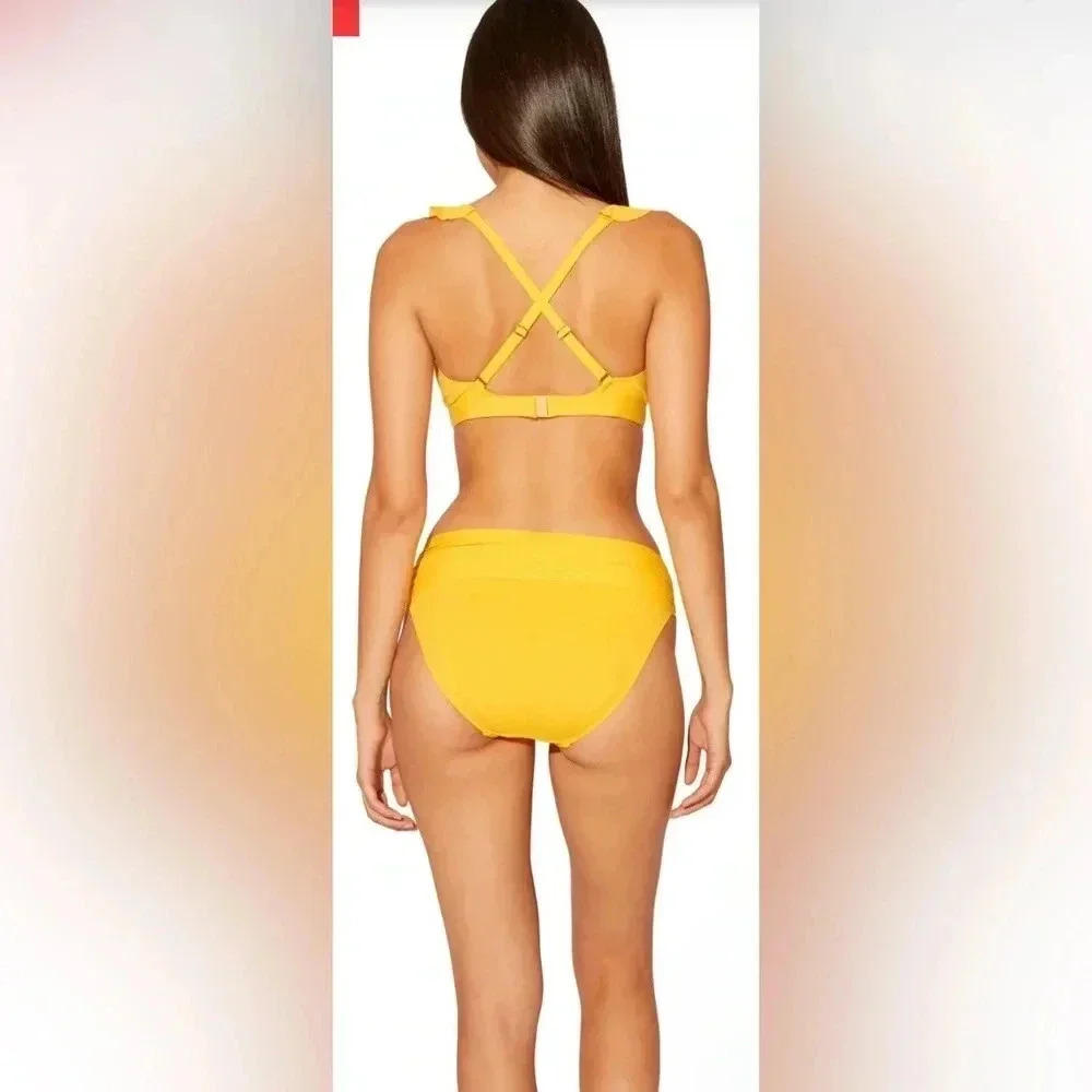 BLEU ROD BEATTIE RUFFLICIOUS TUSCAN
SUN RUFFLE CUP SIZE 14 - Picture 3 of 7